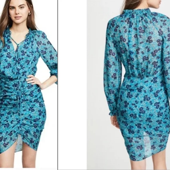 VERONICA BEARD 'Becky' Silk Dress EUC - Picture 2 of 14